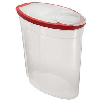 Rubbermaid® Flex and Seal Cereal Keeper Canister, 1.5 Gallon