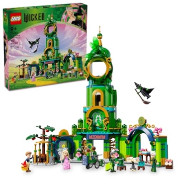 LEGO Wicked Welcome to Emerald City Building Toy - Wicked Toy for Kids, Ages 9+ - Gift for Girls and...