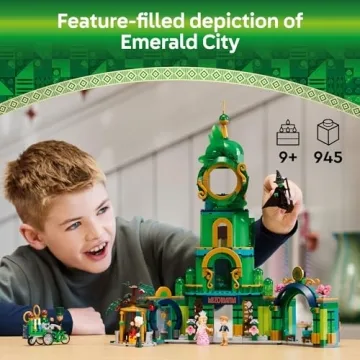 LEGO Wicked Welcome to Emerald City Toy - Ages 9+ - Gift for Kids