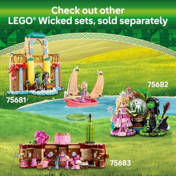LEGO Wicked Welcome to Emerald City Toy - Ages 9+ - Gift for Kids
