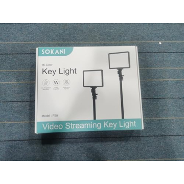Sokani P25 Key Light - Adjustable LED Video Light for Creators