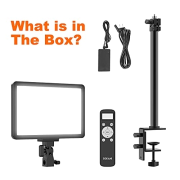 Sokani P25 Key Light - Adjustable LED Video Light for Creators