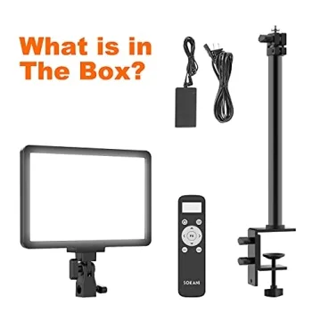 Sokani P25 Key Light - Adjustable LED Video Light for Creators