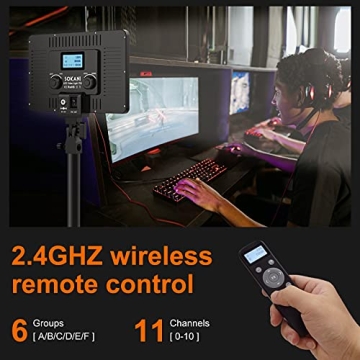 Sokani P25 Key Light - Adjustable LED Video Light for Creators