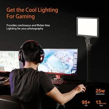 Sokani P25 Key Light - Adjustable LED Video Light for Creators