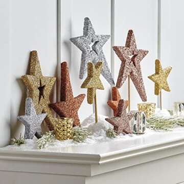 FloraCraft Diamond Dust Glitter 6 Ounce Clear Glass