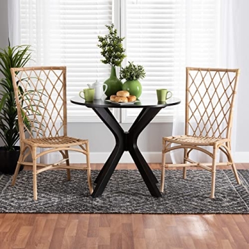 Bali & Pari Doria Rattan Dining Chair Set for All Spaces