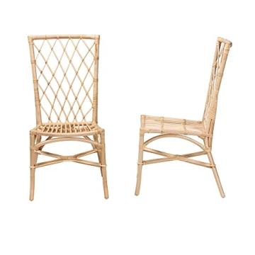 Bali & Pari Doria Rattan Dining Chair Set for All Spaces