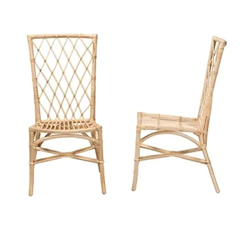 Bali & Pari Doria Rattan Dining Chair Set for All Spaces