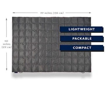 Get Out Gear Double Puffy Camping Blanket - Lightweight & Warm