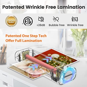VidaTeco Laminator Machine - Fast, Versatile, and Reliable