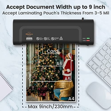 VidaTeco Laminator Machine - Fast, Versatile, and Reliable