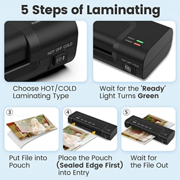 VidaTeco Laminator Machine - Fast, Versatile, and Reliable