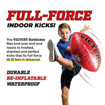 Buy VICTURY BUTTKICKER Football for Safe Indoor Fun