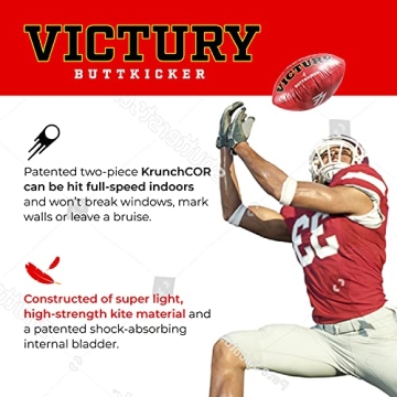 Buy VICTURY BUTTKICKER Football for Safe Indoor Fun
