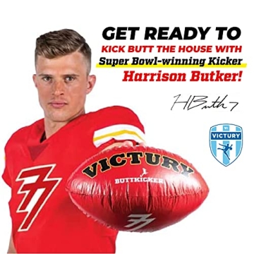 Buy VICTURY BUTTKICKER Football for Safe Indoor Fun