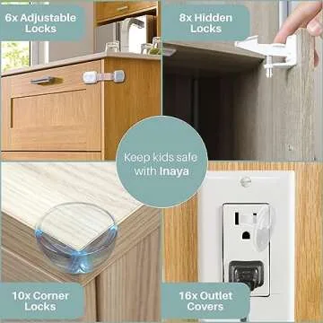 Inaya Baby Proofing Kit - Keep Your Child Safe at Home