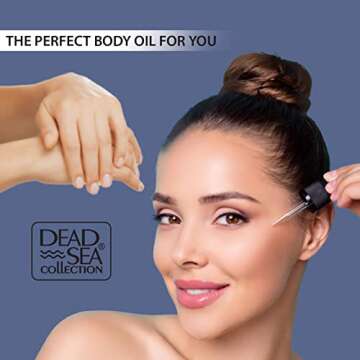 Dead Sea Body Oil with Collagen - Hydrating & Anti-Aging