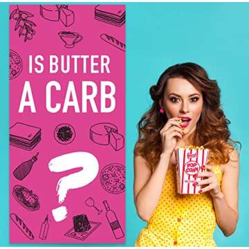 Is Butter A Carb? Happy Birthday Banner Background Hot Rose Pink Lip Theme Decor for Bridal Shower Wedding Night Out Hen Movie Bachelorette Party Girls Woman Birthday Party Decorations Supplies Kit