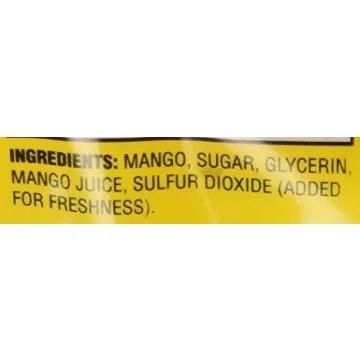 Trader Joe's Soft & Juicy Dried Mango 6 Oz Pack of 4