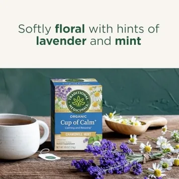 Organic Cup of Calm Tea, 96 Caffeine-Free Tea Bags