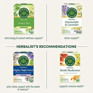 Organic Cup of Calm Tea, 96 Caffeine-Free Tea Bags