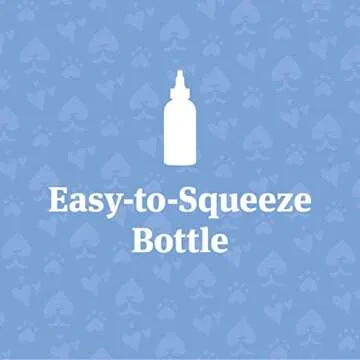 PetArmor Ear Rinse for Dogs & Cats, 4 oz, Cleans Dirt, Yeast, Wax, and Bacteria from Pet's Ears, Easy to Squeeze Bottle