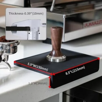 Watchget Espresso Tamping Mat for Perfect Coffee Tamping