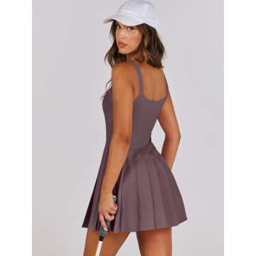 Stylish ANRABESS Women's Tennis Mini Dress for Summer