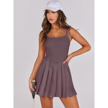 Stylish ANRABESS Women's Tennis Mini Dress for Summer