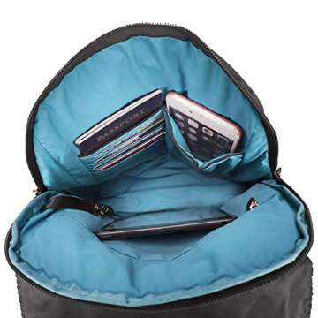 Travelon Anti-Theft Signature Slim Backpack, Black