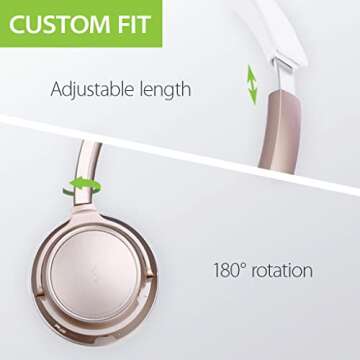 Avantree AH6B Bluetooth Headphones for Work & Play