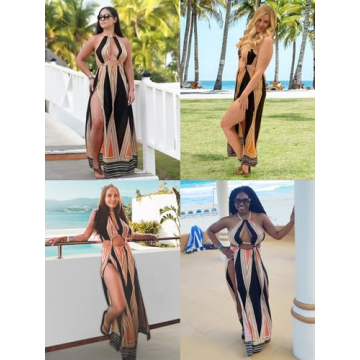 BIUBIU Women's Sexy Boho Maxi Dress for Summer Parties