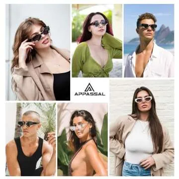 Appassal Trendy Snake Sunglasses for All Occasions