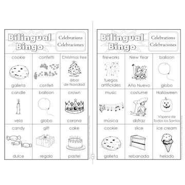 Bilingual Bingo (Spanish and English Edition)