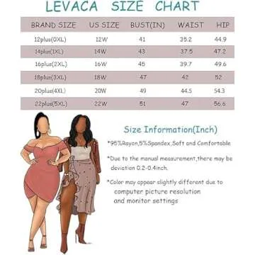 Levaca Plus Size Wide Leg Jumpsuit for Curvy Women