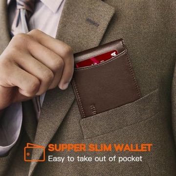 RUNBOX RFID Blocking Slim Wallet - Secure & Stylish