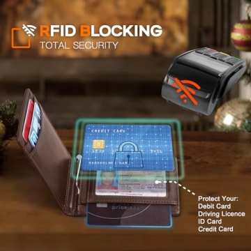 RUNBOX RFID Blocking Slim Wallet - Secure & Stylish