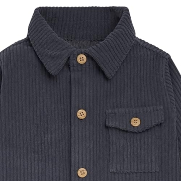 Adorable Boys' Corduroy Romper for Comfort and Style