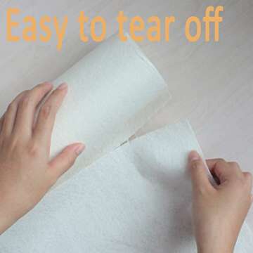 Belinlen Bamboo Paper Towels 4 Rolls Heavy Duty Washable