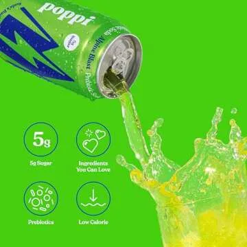 Poppi Sparkling Prebiotic Soda - Guilt-Free Refreshment