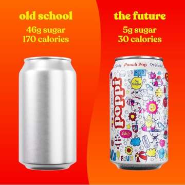 Poppi Sparkling Prebiotic Soda - Guilt-Free Refreshment