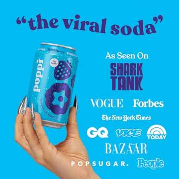 Poppi Sparkling Prebiotic Soda - Guilt-Free Refreshment