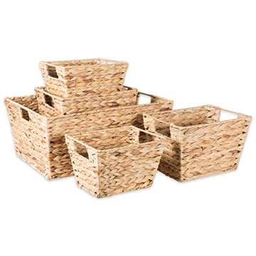 DII Hyacinth Storage Baskets - Assorted Sizes for Style