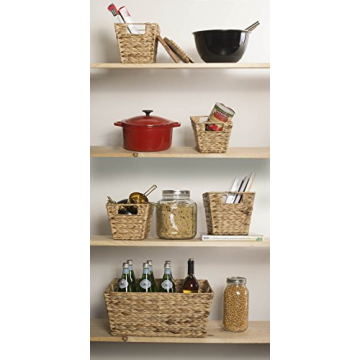 DII Hyacinth Storage Baskets - Assorted Sizes for Style