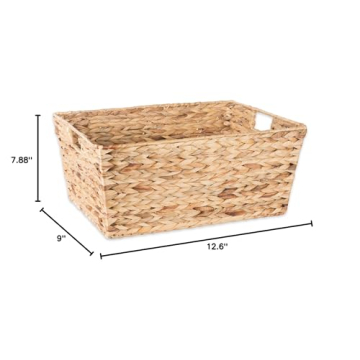 DII Hyacinth Storage Baskets - Assorted Sizes for Style