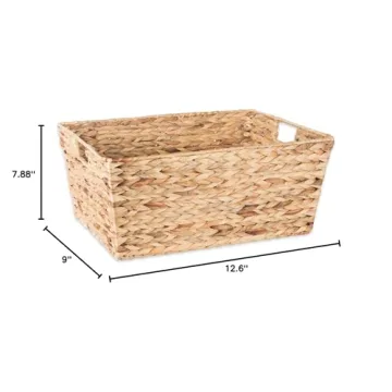 DII Hyacinth Storage Baskets - Assorted Sizes for Style