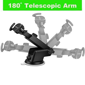 KSACLE Car Phone Mount - Universal Holder for Dashboard & Air Vent