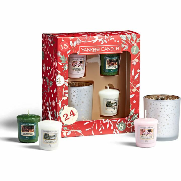 Yankee Candle Gift Set with Votives & Holder