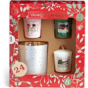 Yankee Candle Gift Set with Votives & Holder